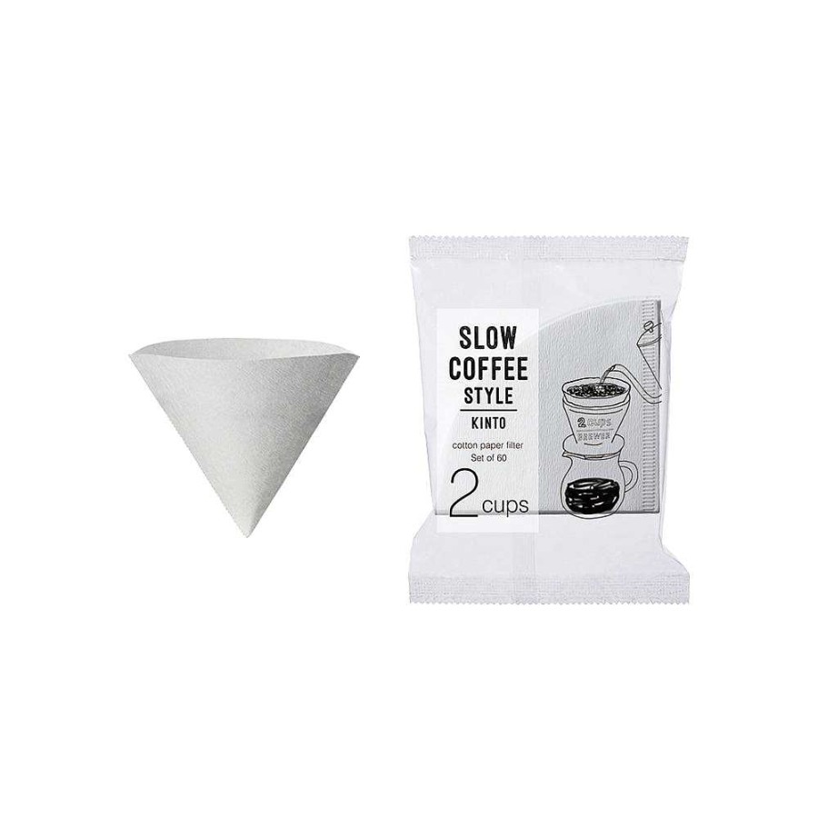 Drikkevarer SLOW COFFEE STYLE | Scs Bomuldspapirfilter 2 Kopper Klar